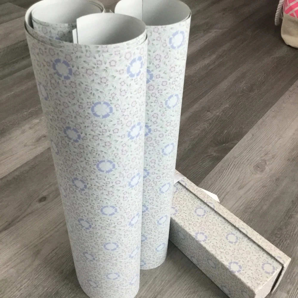 ✨Vintage Scented Blue Floral Drawer Liner Paper in Box - Picture 8 of 8